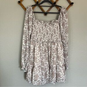 Altar'd State Arya Floral Mini Dress size Small NWOT